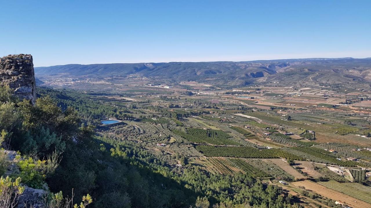 Casa Peseta, Casa Rural Daire Vallada Dış mekan fotoğraf